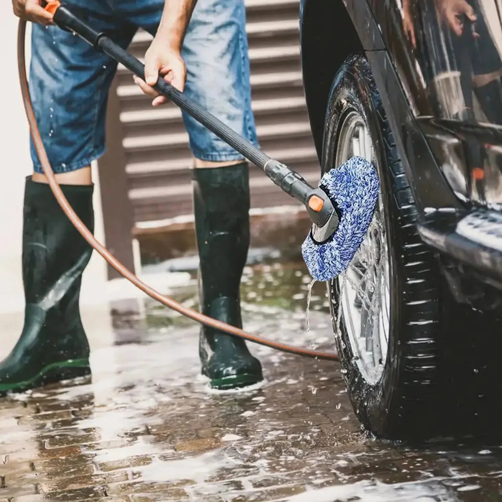 Housse microfibre de station de lavage